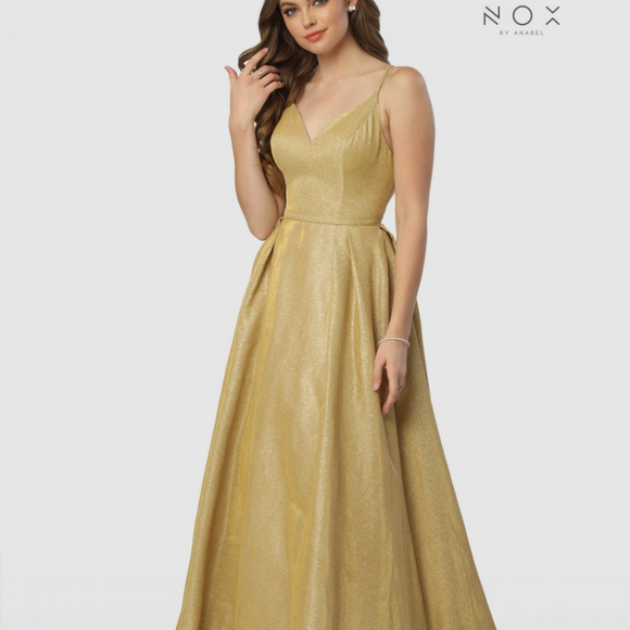 aline long dress